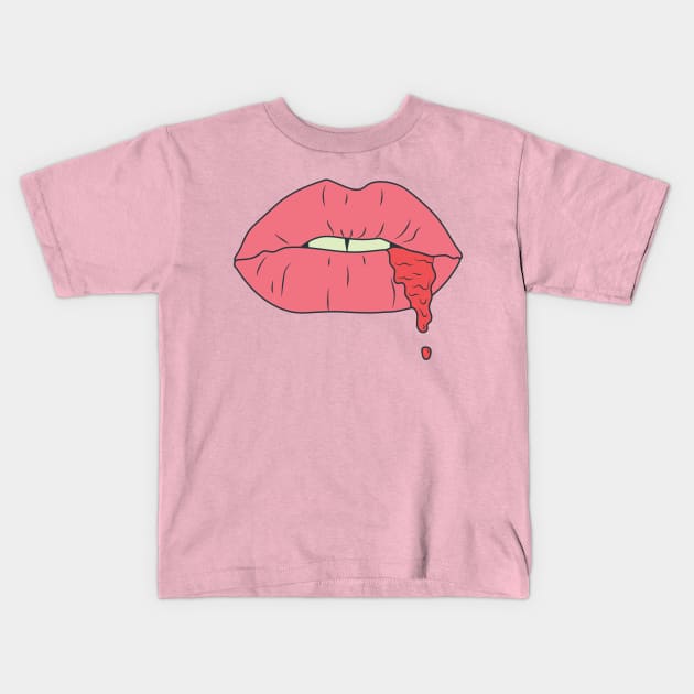 Watch What You Say Kids T-Shirt by CalebLindenDesign